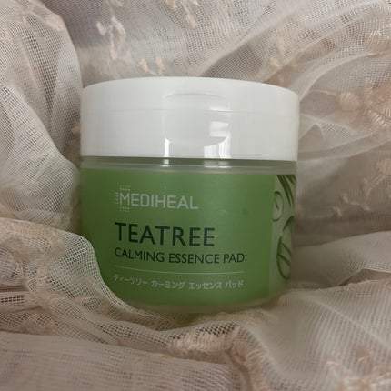 ティーツリーカーミングエッセンスパッド/MEDIHEAL/トナーパッドを使ったクチコミ(1枚目)