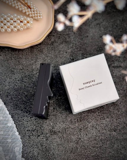 スウェイチークブラッシャー/nuegray/ジェル・クリームチークを使ったクチコミ(5枚目)