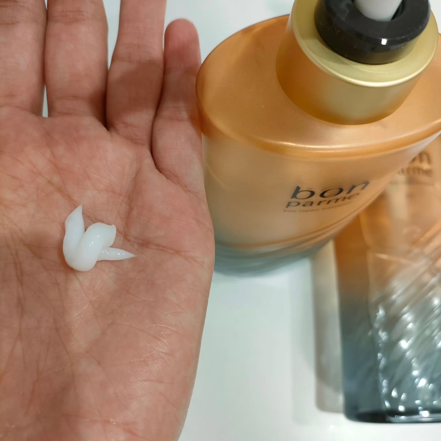 ボンリペア シャンプー/トリートメント/bonparme/シャンプー・コンディショナーを使ったクチコミ（3枚目）