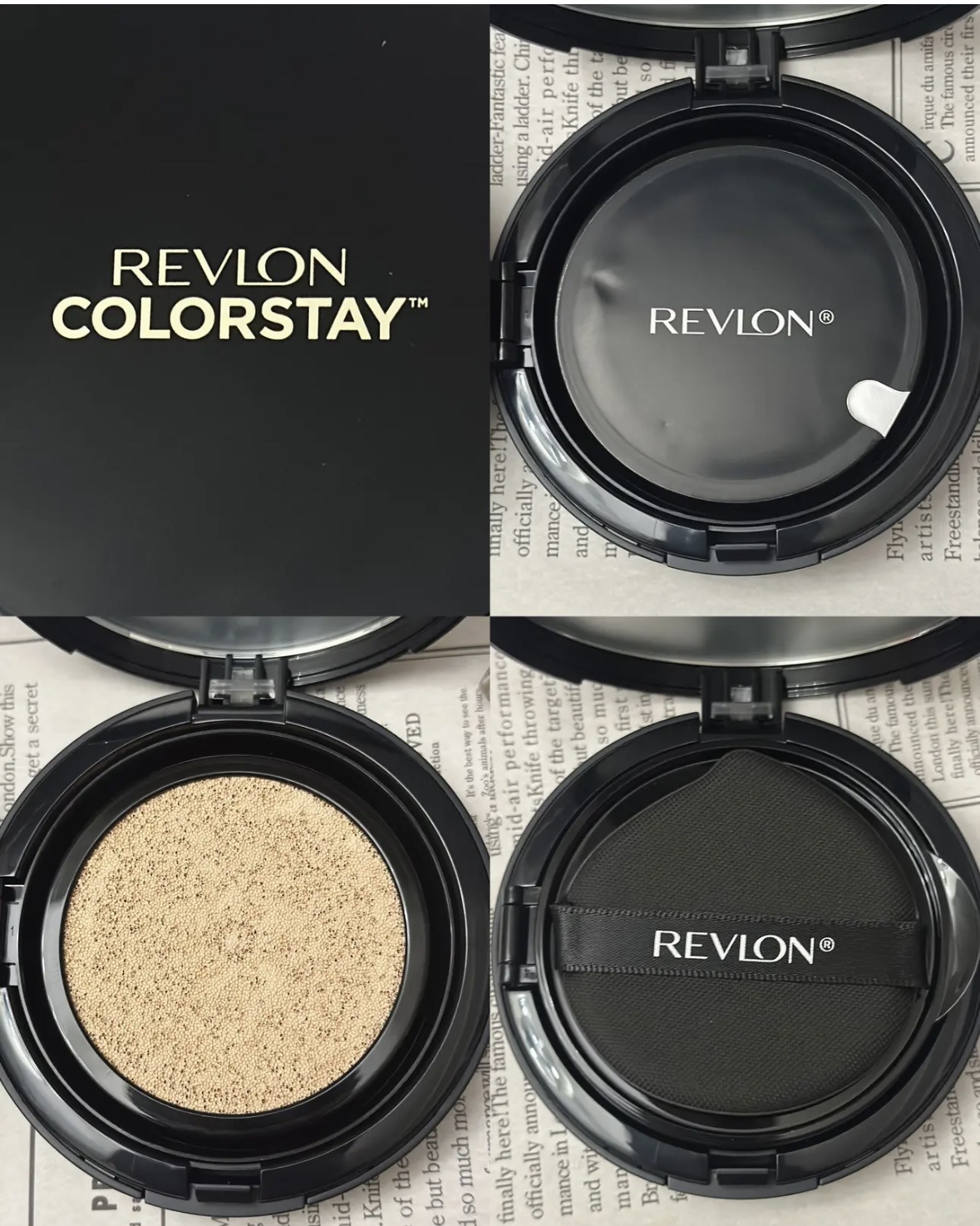 カラーステイ クッション ロングウェア ファンデーション/REVLON/クッションファンデーションを使ったクチコミ（3枚目）