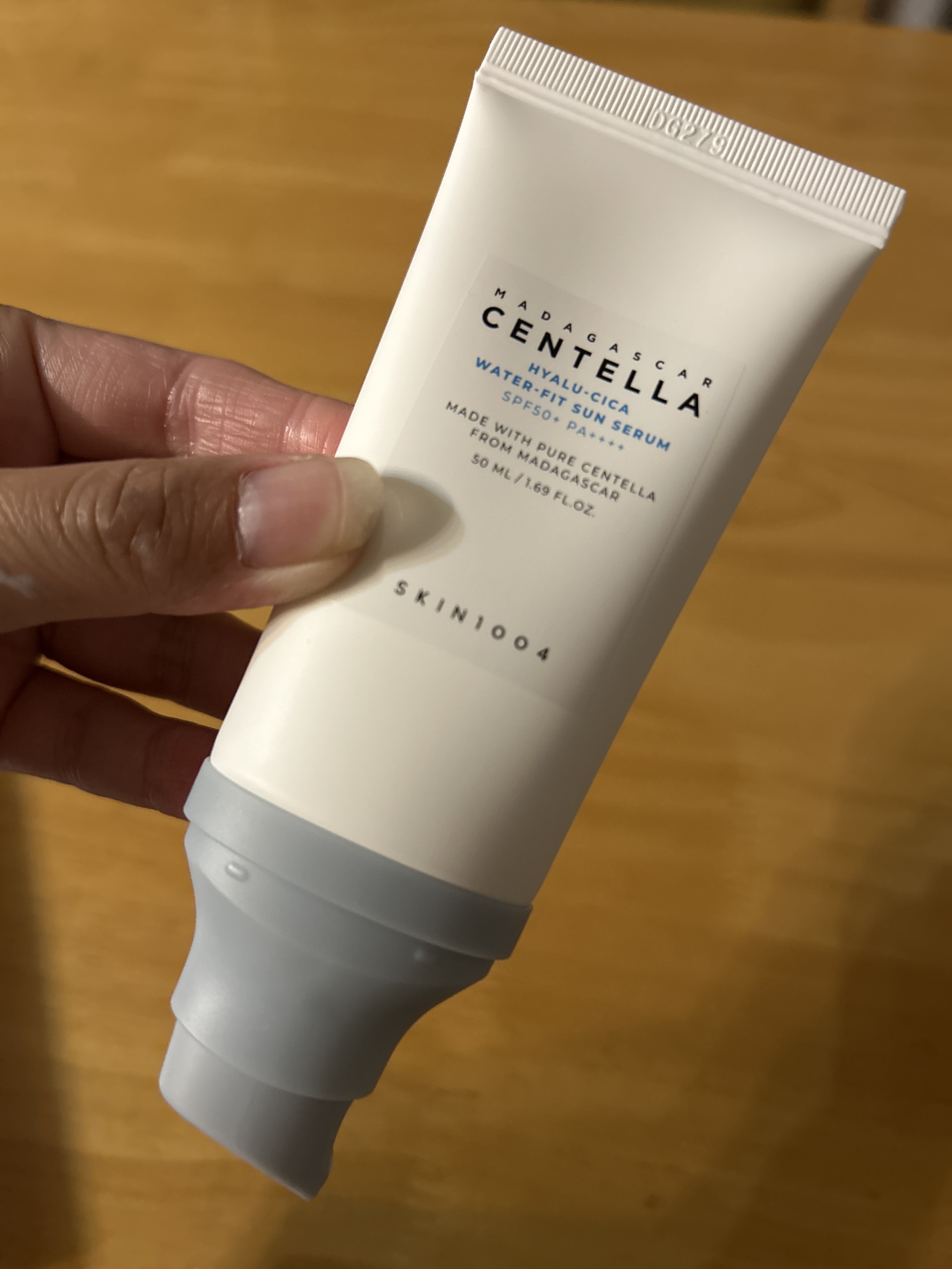 ヒアルーシカ ウォーターフィット サンセラム/SKIN1004/日焼け止めローションを使ったクチコミ（2枚目）