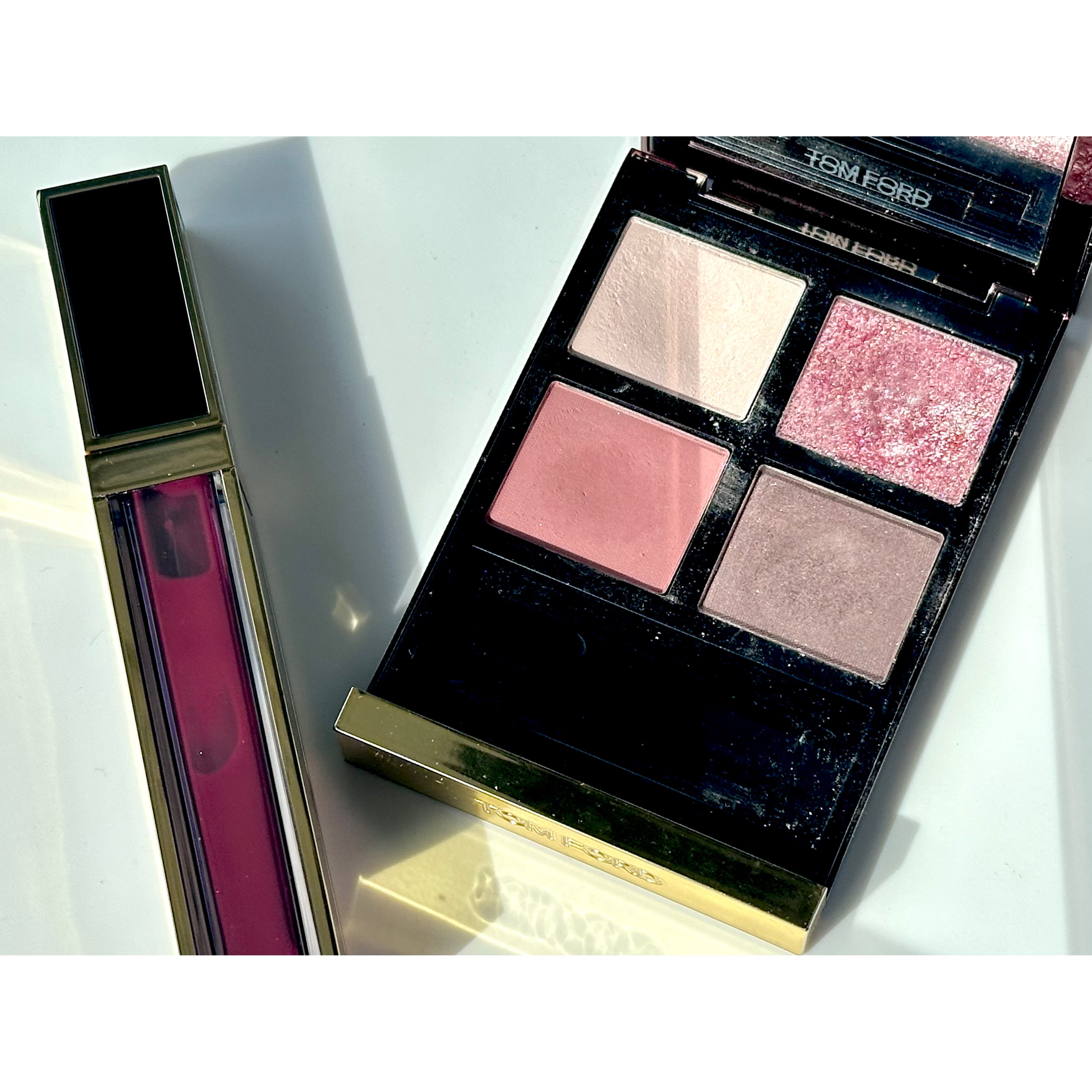 アイ カラー クォード 30R インソレント ローズ/TOM FORD BEAUTY/アイシャドウパレットを使ったクチコミ（2枚目）