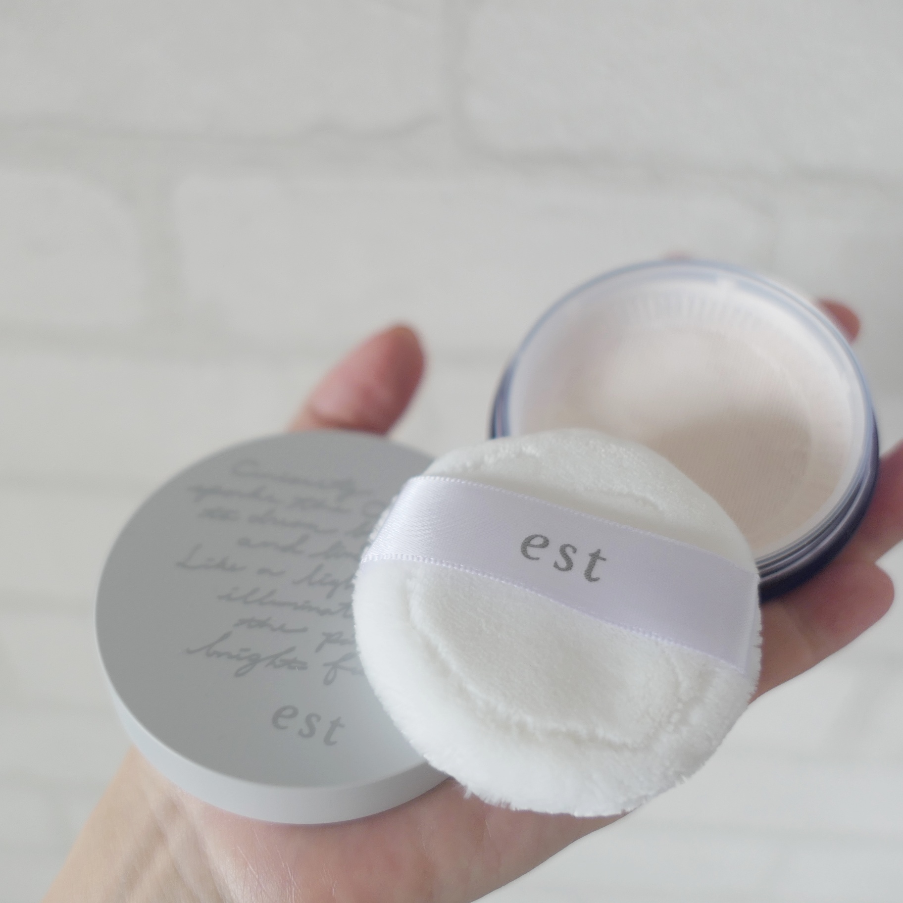 ラスティング クラリティ ルースパウダー 2025年版/est/ルースパウダーを使ったクチコミ（1枚目）