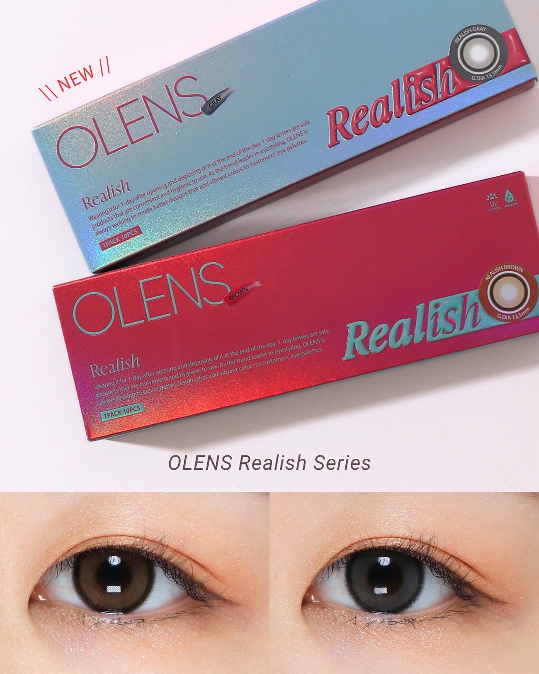 Real Ring 1day/OLENS/ワンデー(1DAY)カラコンを使ったクチコミ(1枚目)