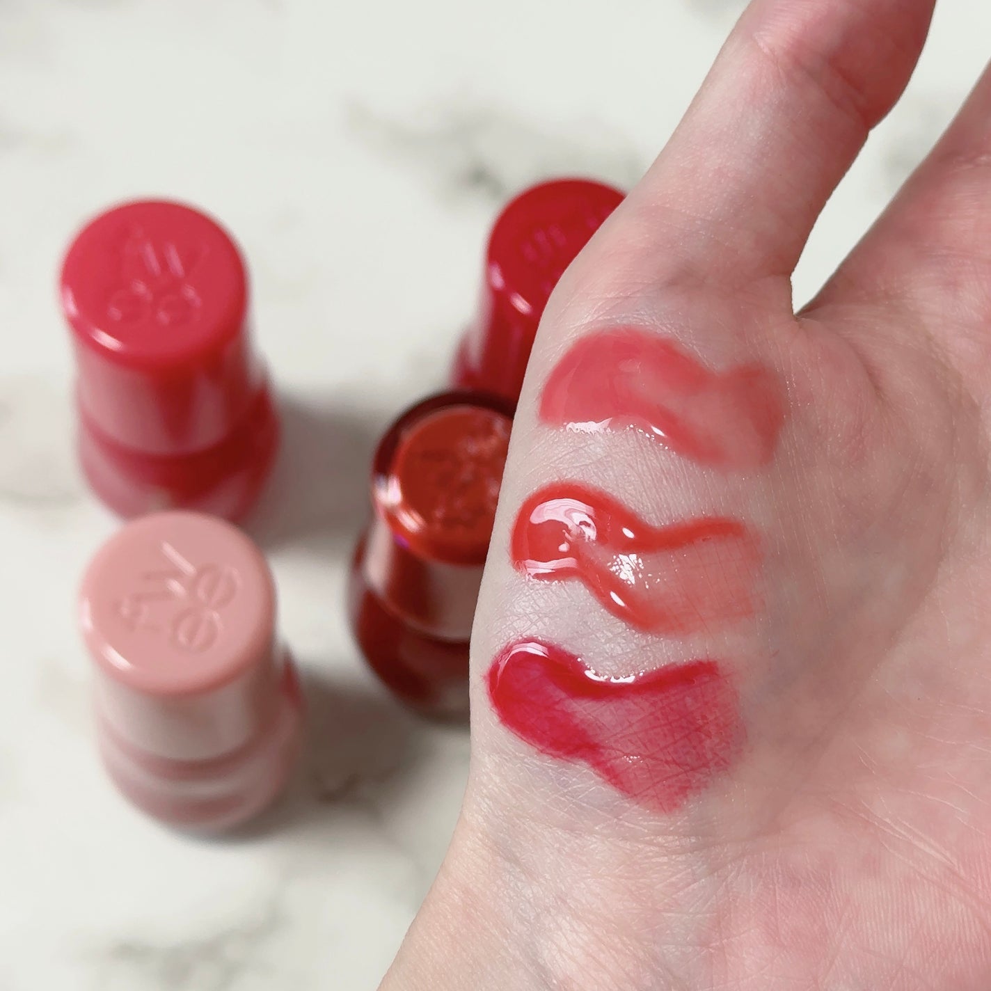 フィー 3Dボリューミンググロス/fwee/リップグロスを使ったクチコミ(3枚目)