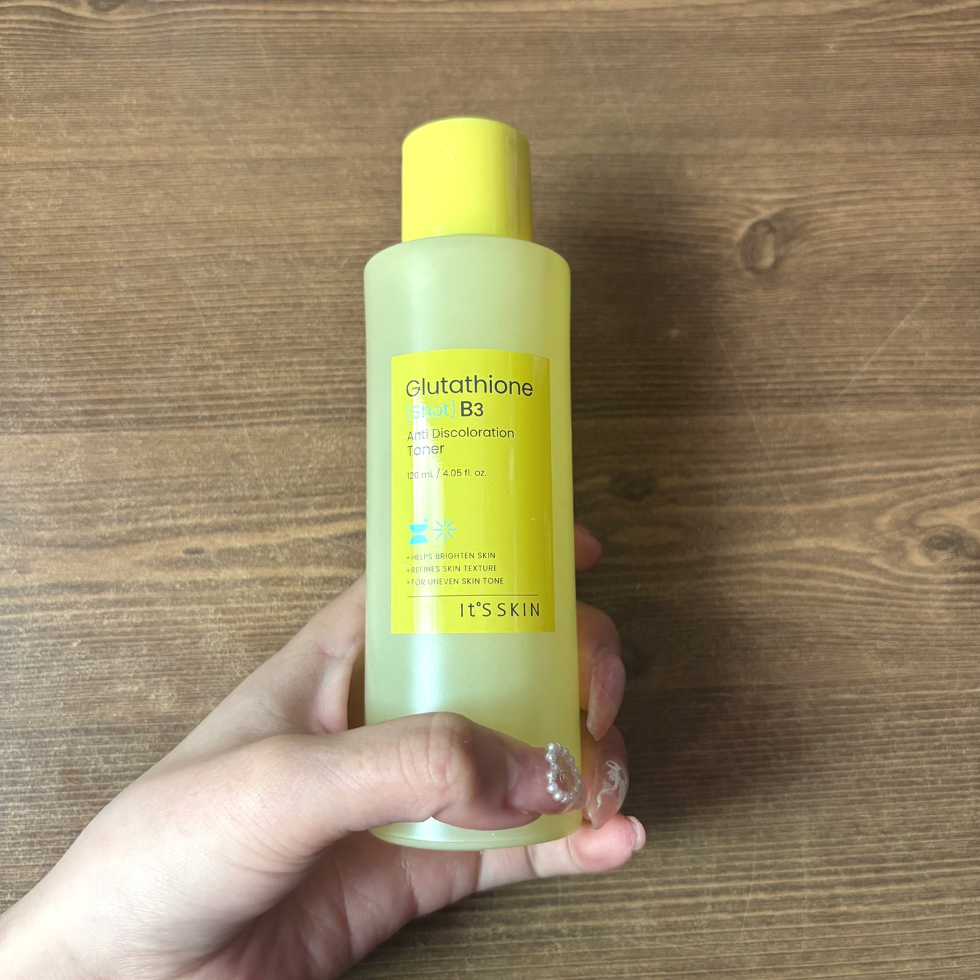 グルタチオンショットB3クリアトーントナー/It's skin/化粧水を使ったクチコミ(1枚目)