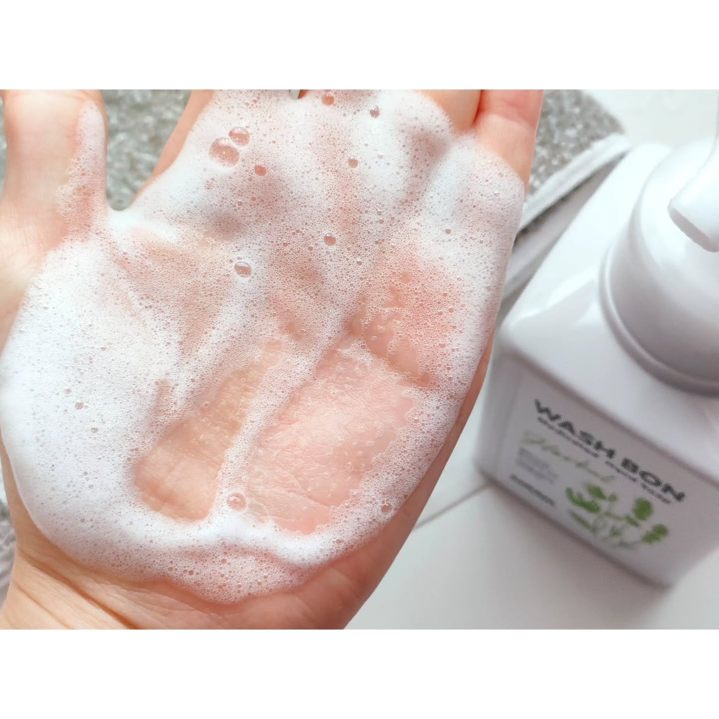 ウォシュボン ハーバル薬用ハンドソープ/サラヤ/ハンドソープを使ったクチコミ(3枚目)