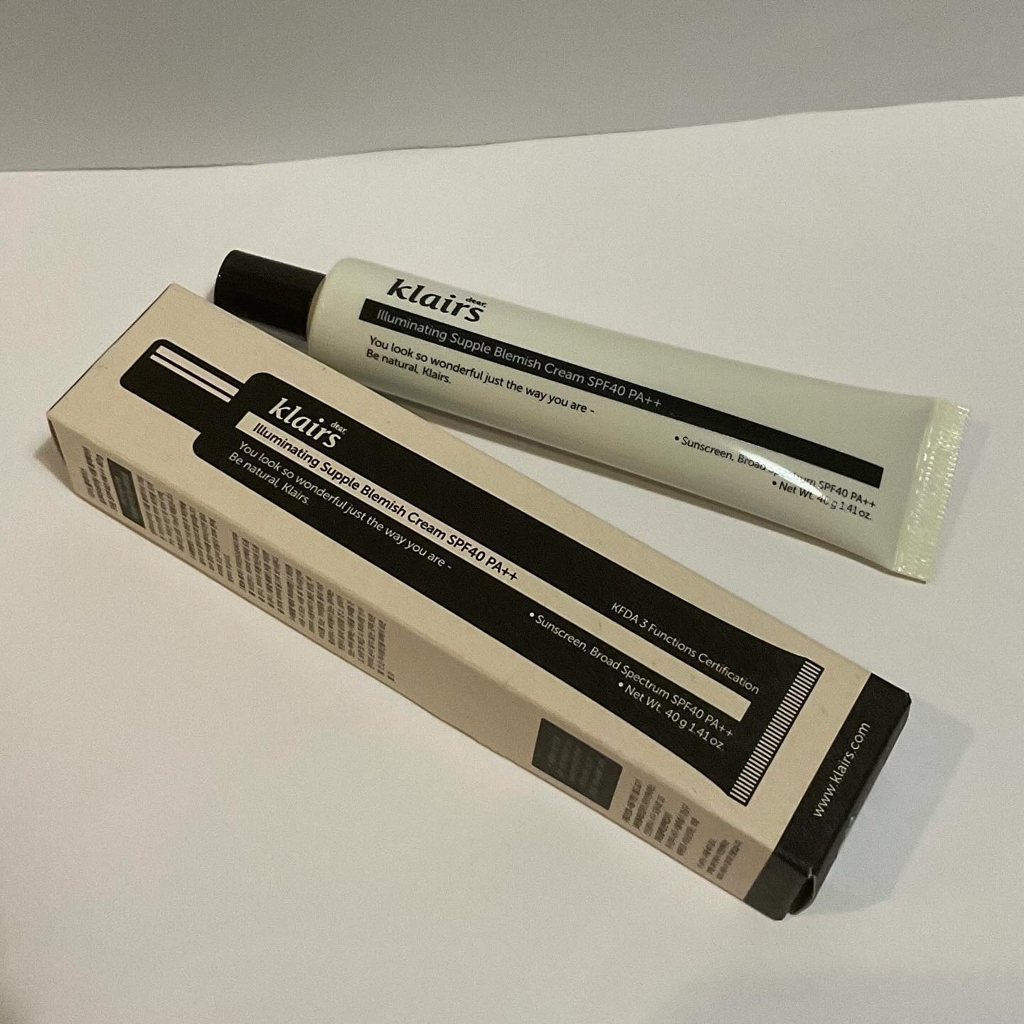 イルミネーティングサプルブレミッシュクリーム(40ml)/Klairs/化粧下地を使ったクチコミ（2枚目）