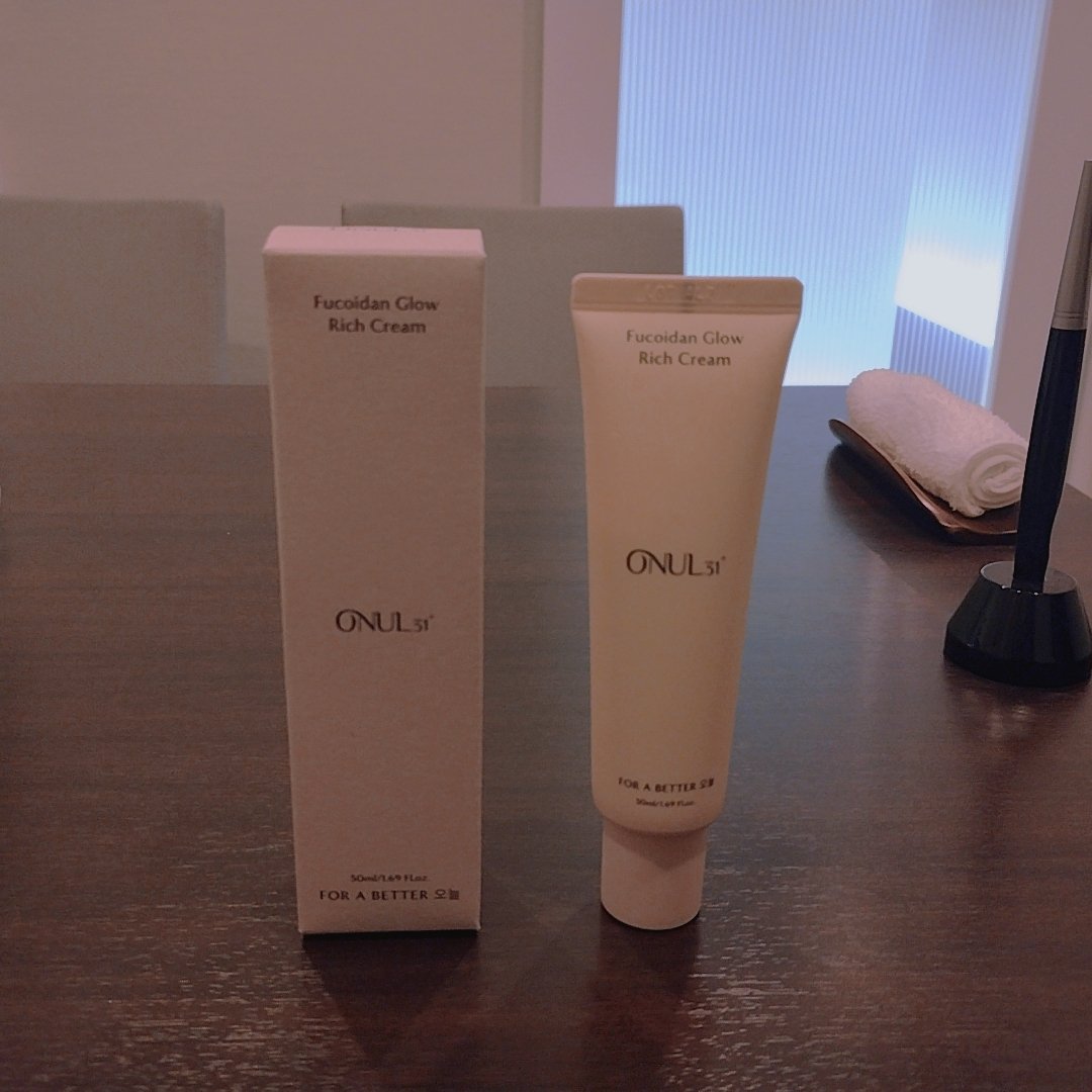 フコイダングローリッチクリーム /ONUL31/フェイスクリームを使ったクチコミ（1枚目）