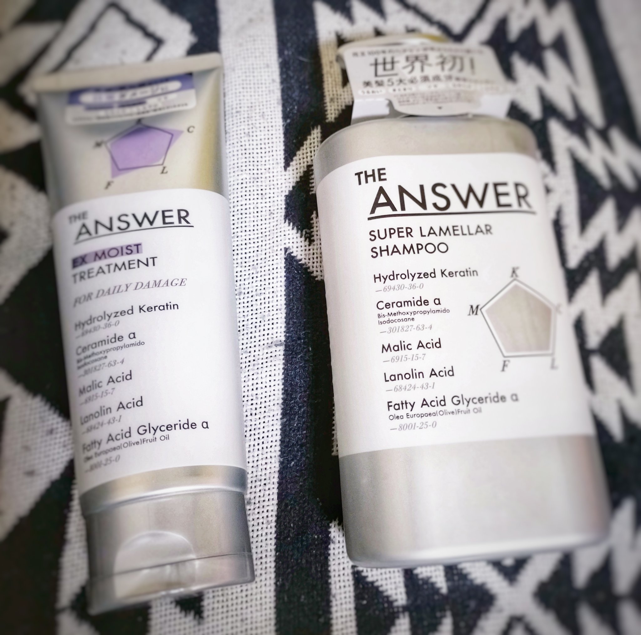 THE ANSWER スーパーラメラシャンプー/THE ANSWER/市販シャンプーを使ったクチコミ（1枚目）