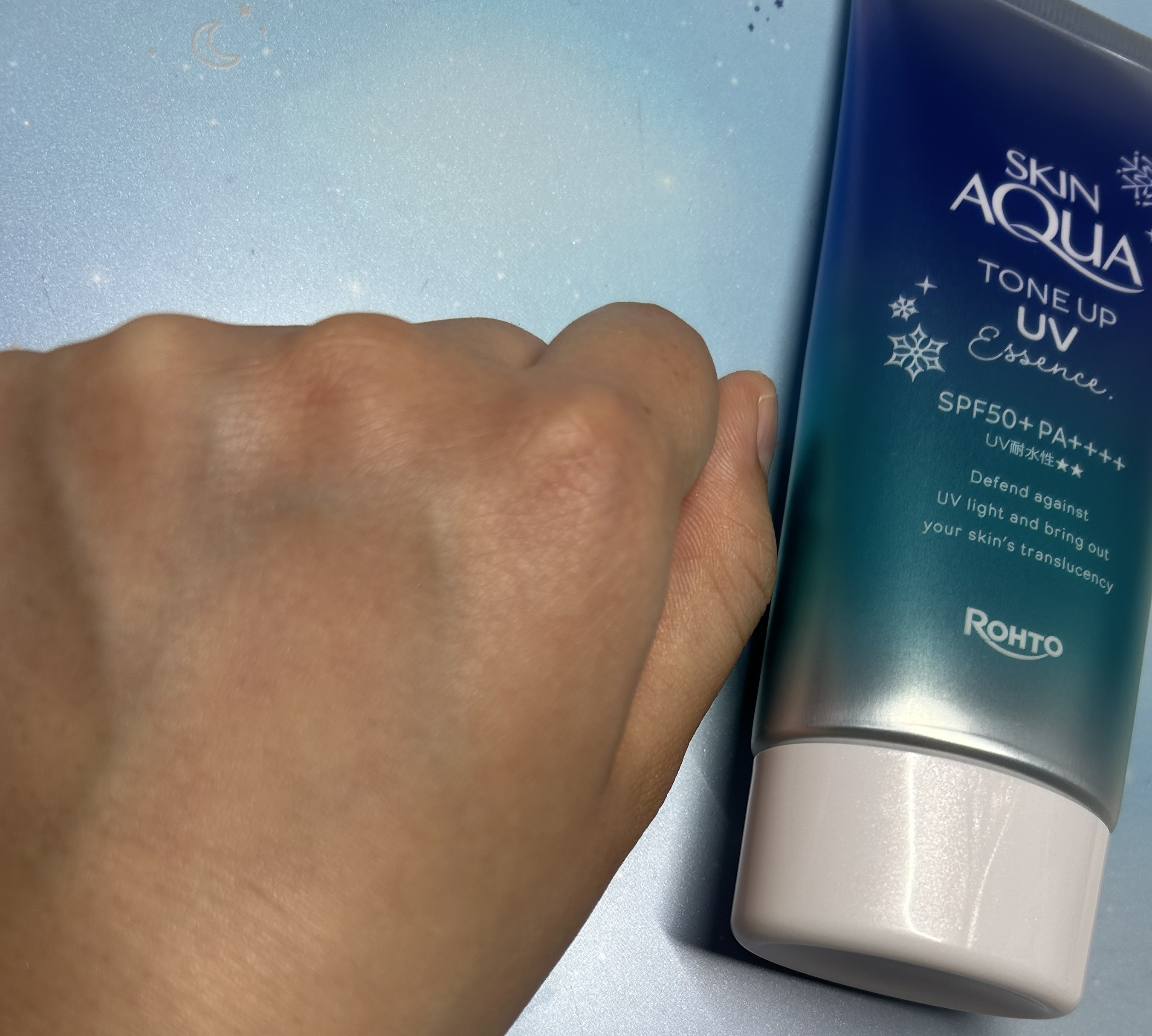 スキンアクア トーンアップUVエッセンス/スキンアクア/日焼け止めクリームを使ったクチコミ（3枚目）