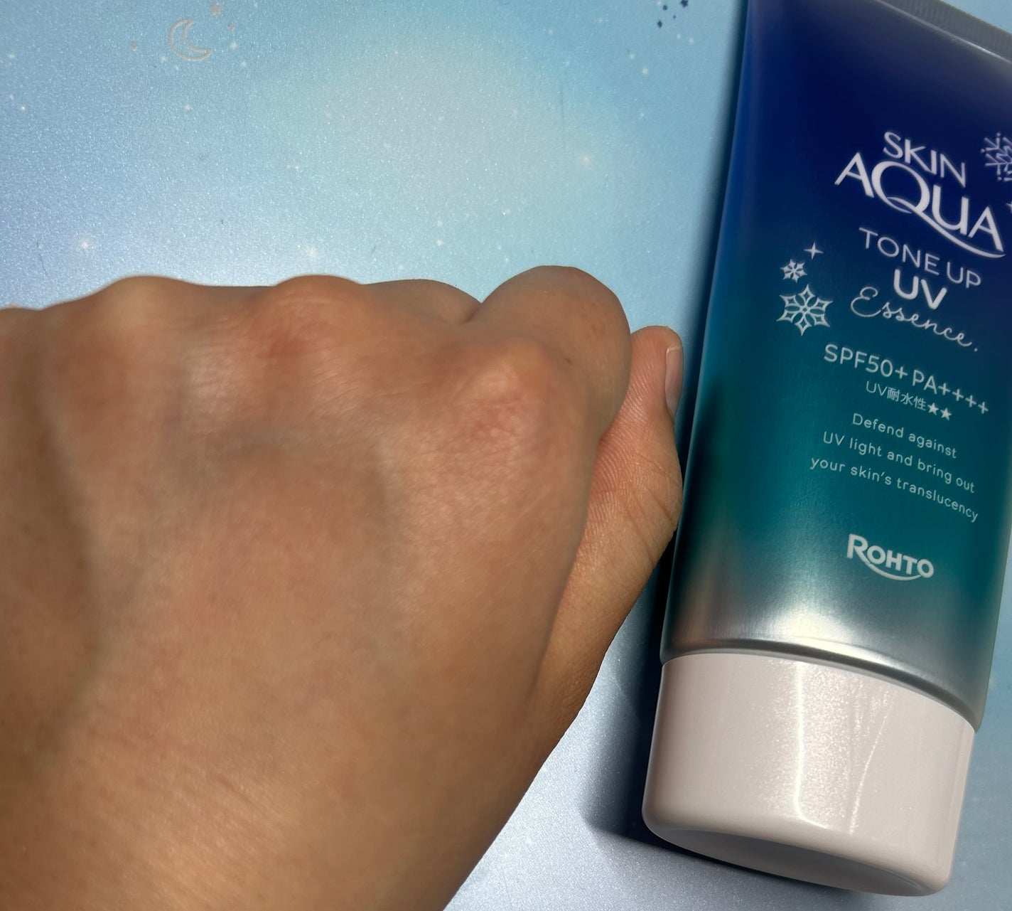 スキンアクア トーンアップUVエッセンス/スキンアクア/日焼け止めクリームを使ったクチコミ(3枚目)