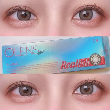Realish 1day/OLENS/ワンデー(1DAY)カラコンを使ったクチコミ(1枚目)
