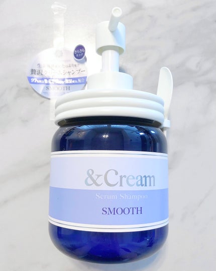 アンドクリーム セラムシャンプー スムース/&Cream/市販シャンプーを使ったクチコミ(1枚目)