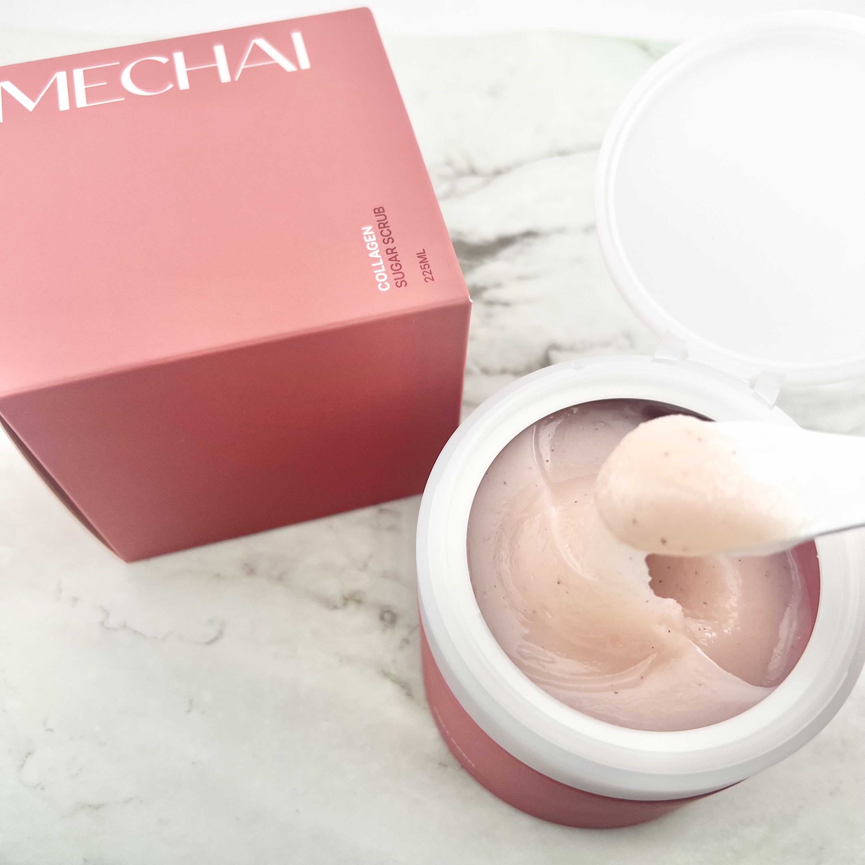 ミチャイコラーゲンスクラブ/MECHAI/ボディスクラブを使ったクチコミ（1枚目）