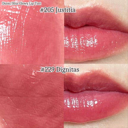 ブラーグロイリップティント/Dinto/リップティントを使ったクチコミ(4枚目)