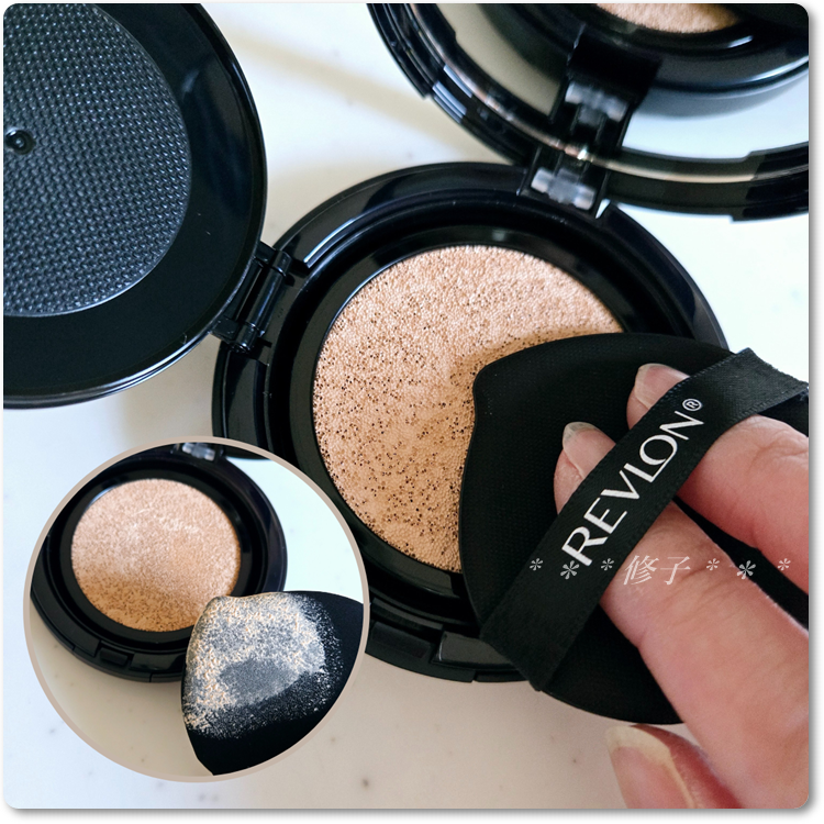 レブロン カラーステイ ロングウェア UV クッション ファンデーション/REVLON/クッションファンデーションを使ったクチコミ（2枚目）