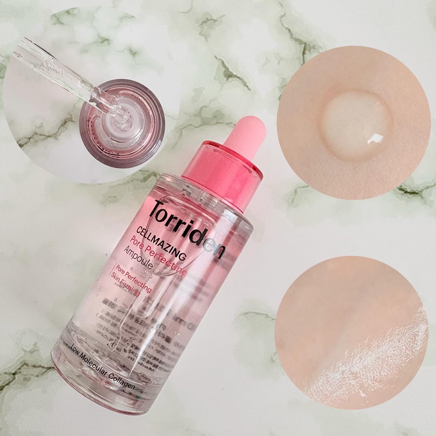 セルメイジング コラーゲン ポア パーフェクティング アンプル/Torriden/美容液を使ったクチコミ（3枚目）