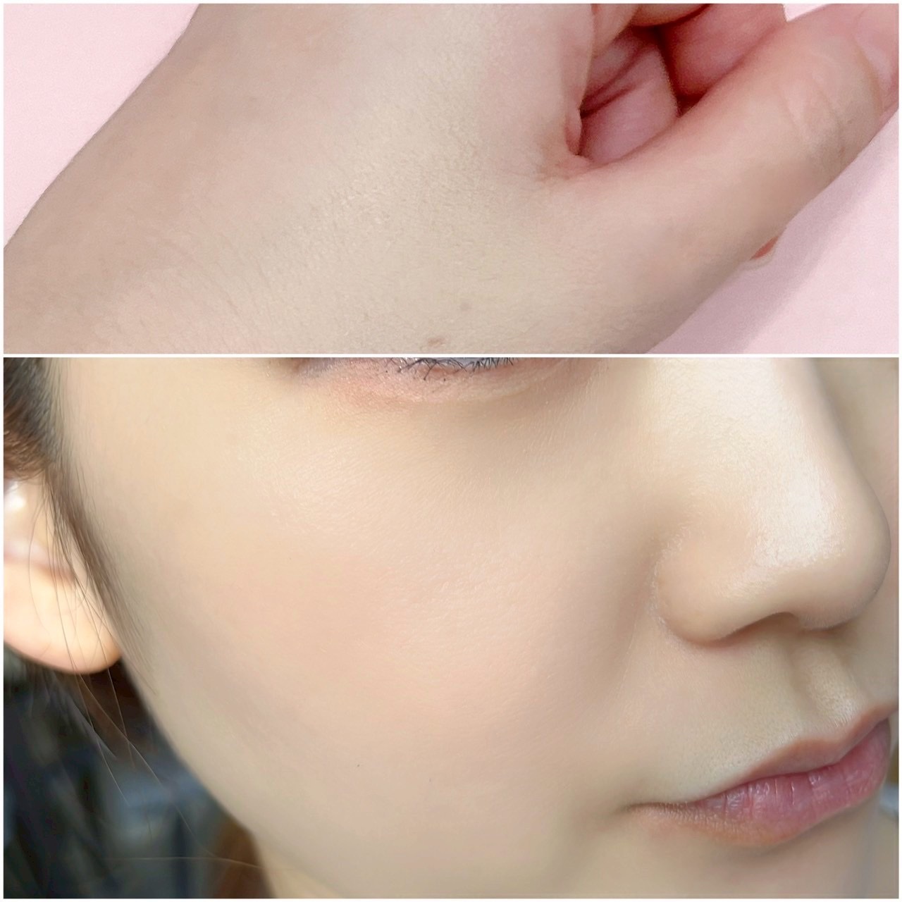 ウォーターグロウコーティングバーム 03 ナチュラルベージュ/wakemake/クリーム・エマルジョンファンデーションを使ったクチコミ（3枚目）