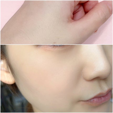 ウォーターグロウコーティングバーム 01 ロージーポーセリン/wakemake/クリーム・エマルジョンファンデーションを使ったクチコミ(3枚目)