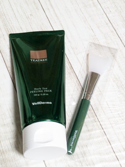 ティーツリーハーブピーリングパック/WellDerma/洗い流すパック・マスクを使ったクチコミ(6枚目)