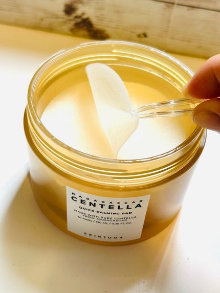 センテラ クイックカーミングパッド/SKIN1004/トナーパッドを使ったクチコミ(4枚目)