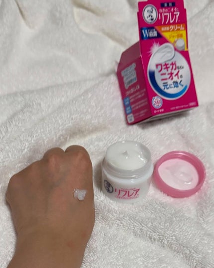 メンソレータム リフレア デオドラントクリーム/リフレア/デオドラント・制汗剤を使ったクチコミ(8枚目)