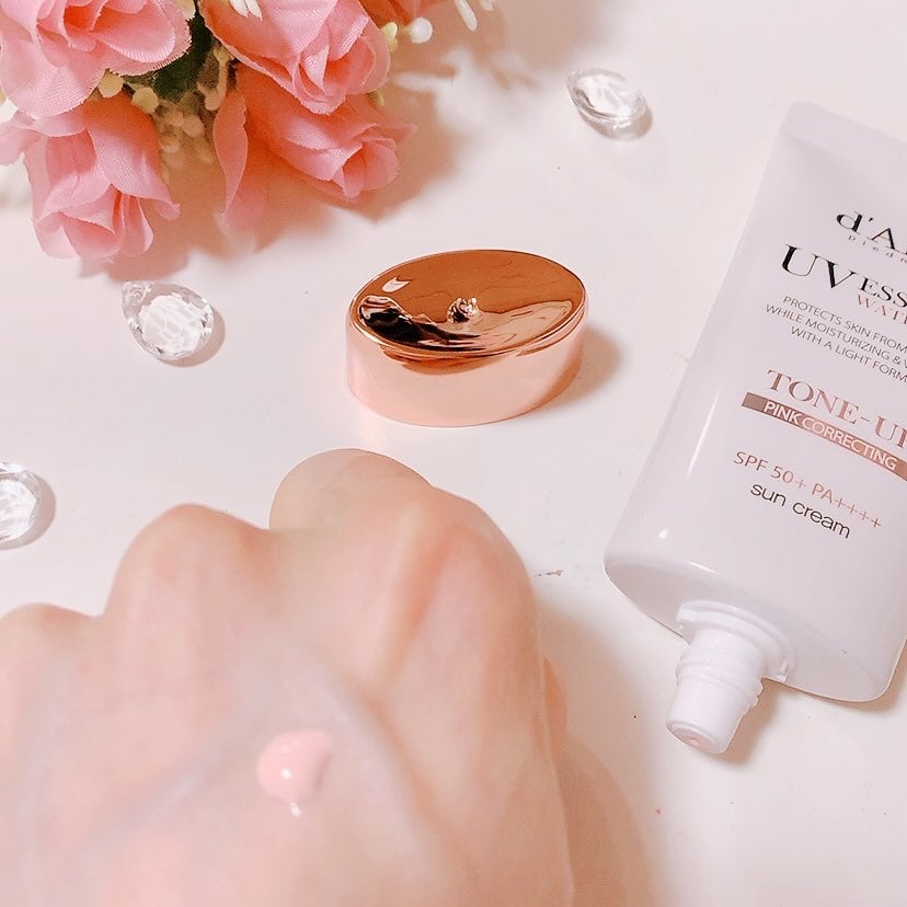 ウォータフルトーンアップサンクリーム/ダルバ/日焼け止めクリームを使ったクチコミ(2枚目)