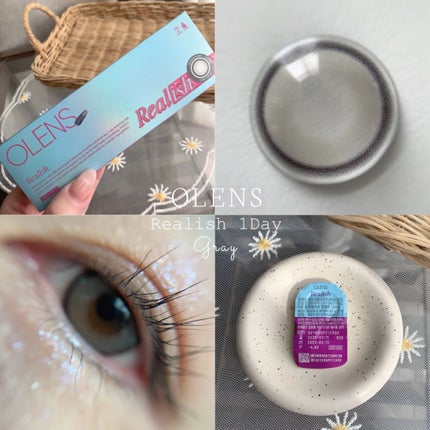 Realish 1day/OLENS/ワンデー(1DAY)カラコンを使ったクチコミ(1枚目)