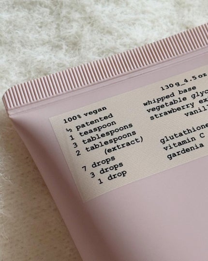 ヴィーガンパッククレンザーチューブ/WHIPPED/洗顔フォームを使ったクチコミ(5枚目)