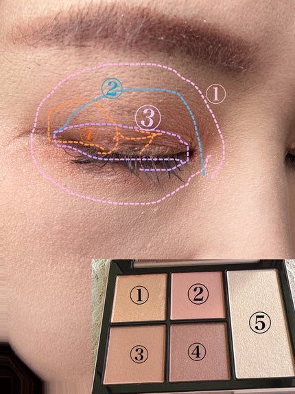 フェイス スタイリスト/SNIDEL BEAUTY/アイシャドウパレットを使ったクチコミ(4枚目)