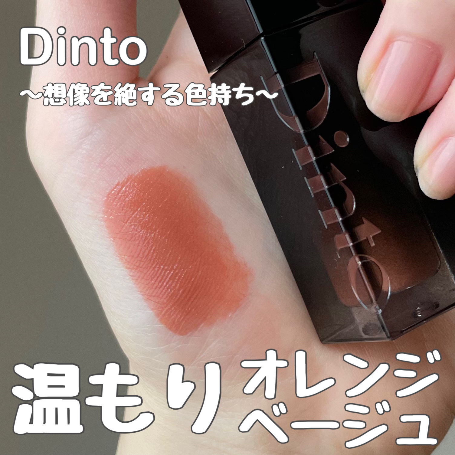 ブラーグロイリップティント 213 リベルタス/Dinto/リップティントを使ったクチコミ（1枚目）
