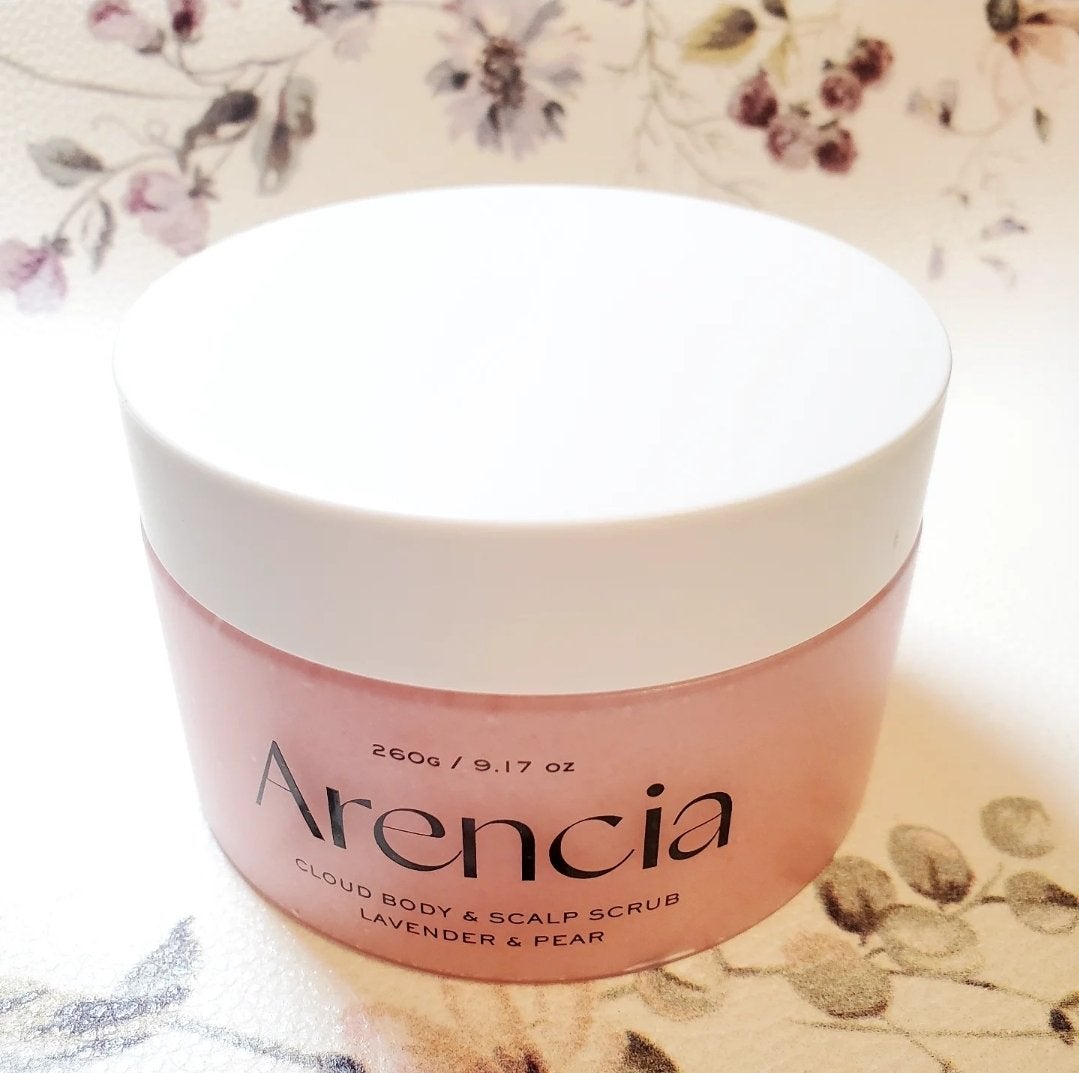 フレッシュクラウドスクラブ ラベンダー&ペア/アレンシア/ボディスクラブを使ったクチコミ(2枚目)