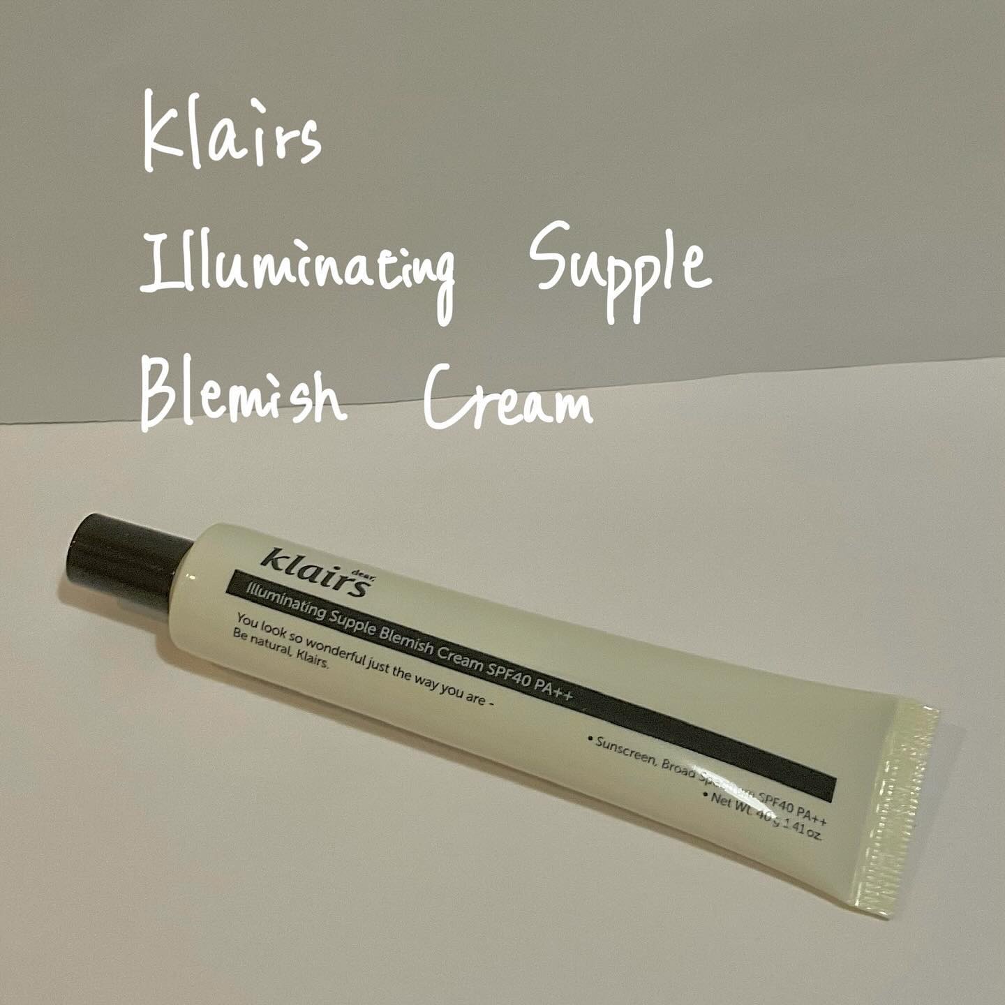 イルミネーティングサプルブレミッシュクリーム(40ml)/Klairs/化粧下地を使ったクチコミ（1枚目）