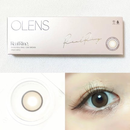 Real Ring 1day/OLENS/ワンデー(1DAY)カラコンを使ったクチコミ(5枚目)