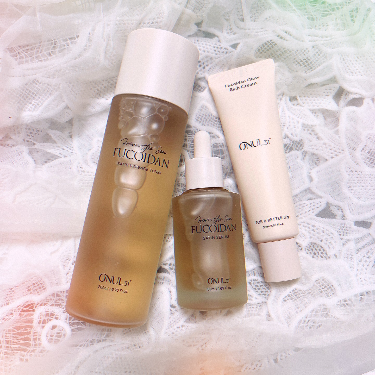 フコイダングローリッチクリーム /ONUL31/フェイスクリームを使ったクチコミ（1枚目）