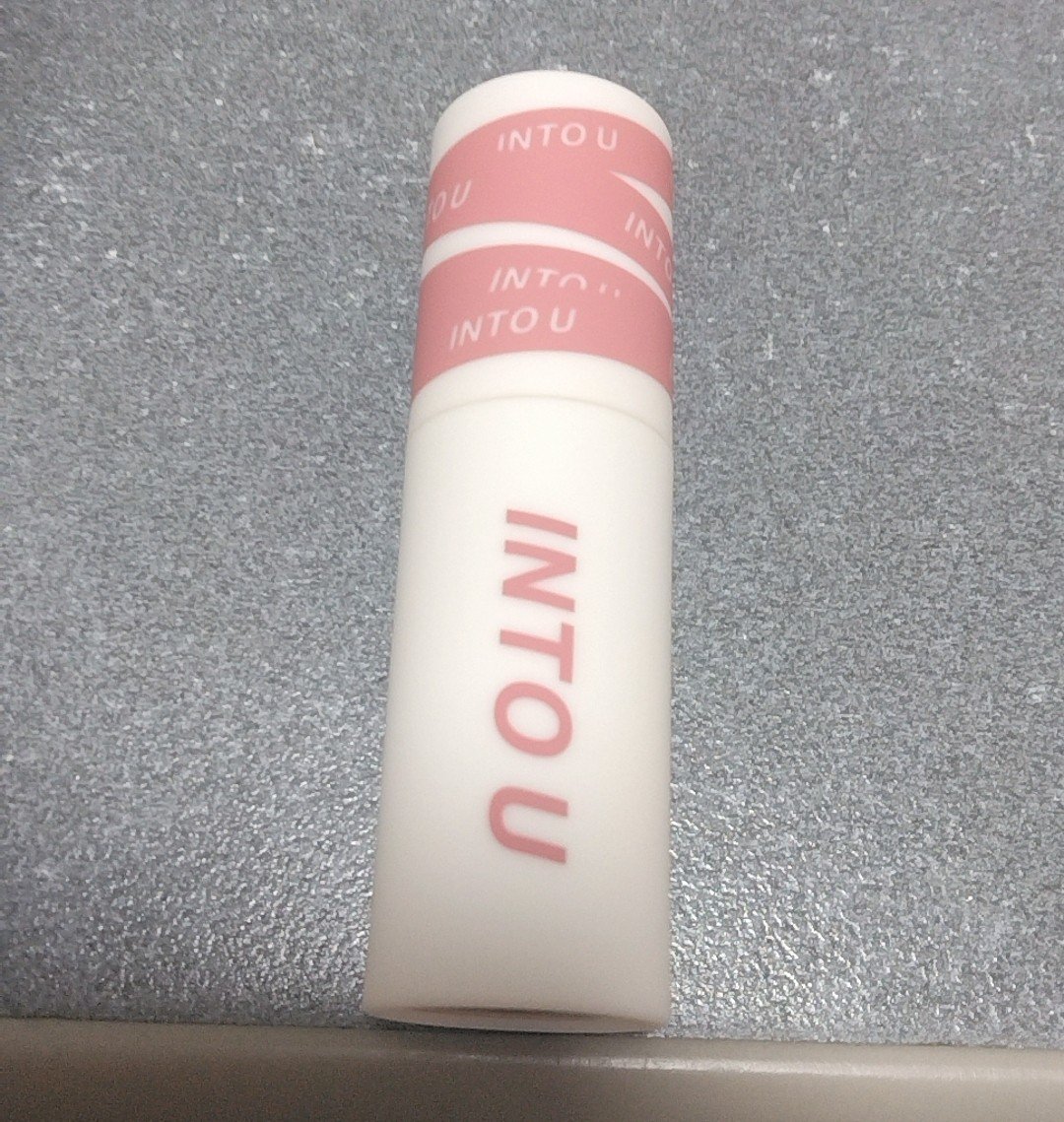 スーパーマットリップ＆チークマッド/INTO U/口紅を使ったクチコミ（1枚目）