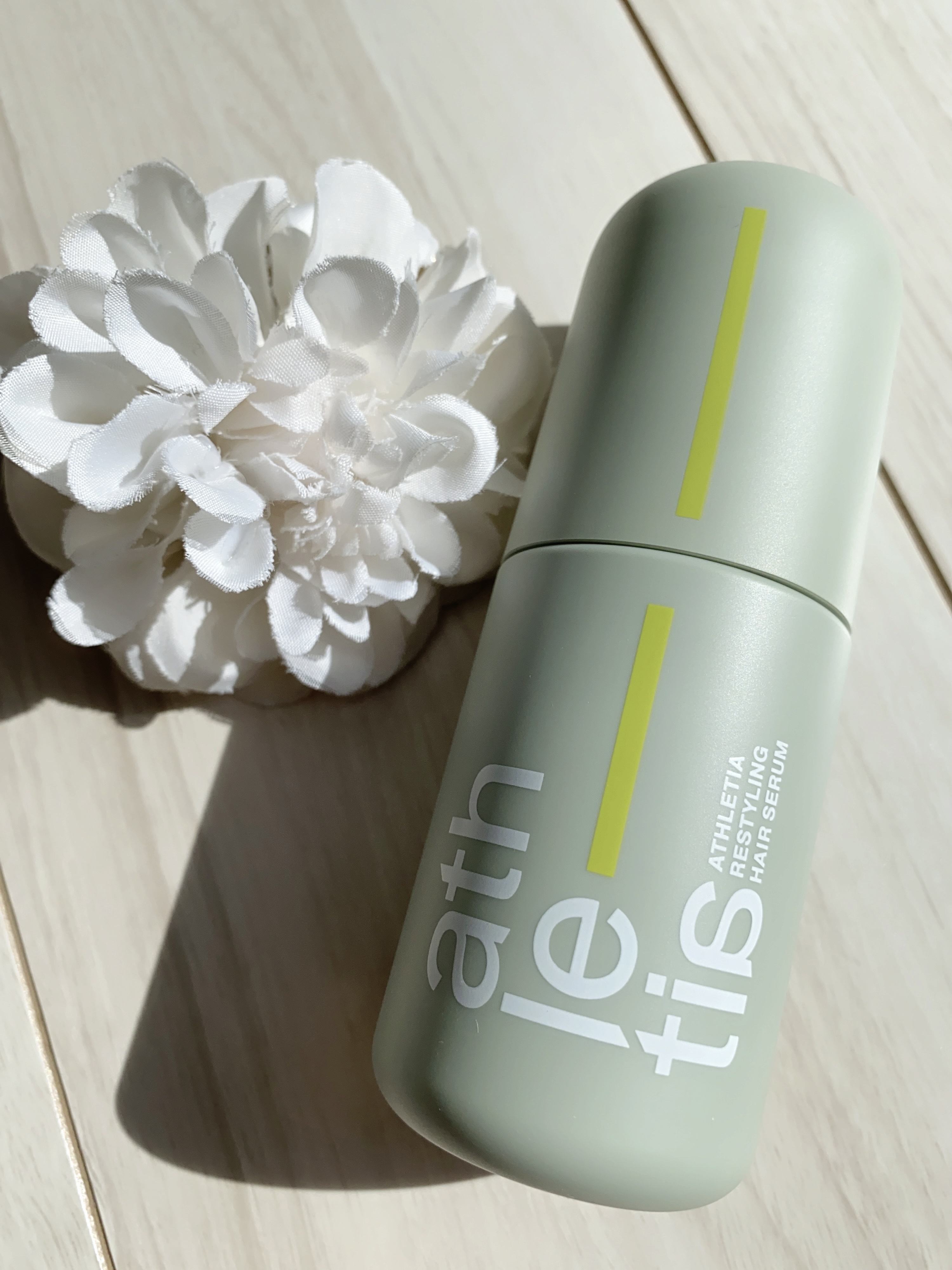 リスタイリング ヘアセラム/athletia/アウトバストリートメントを使ったクチコミ（2枚目）