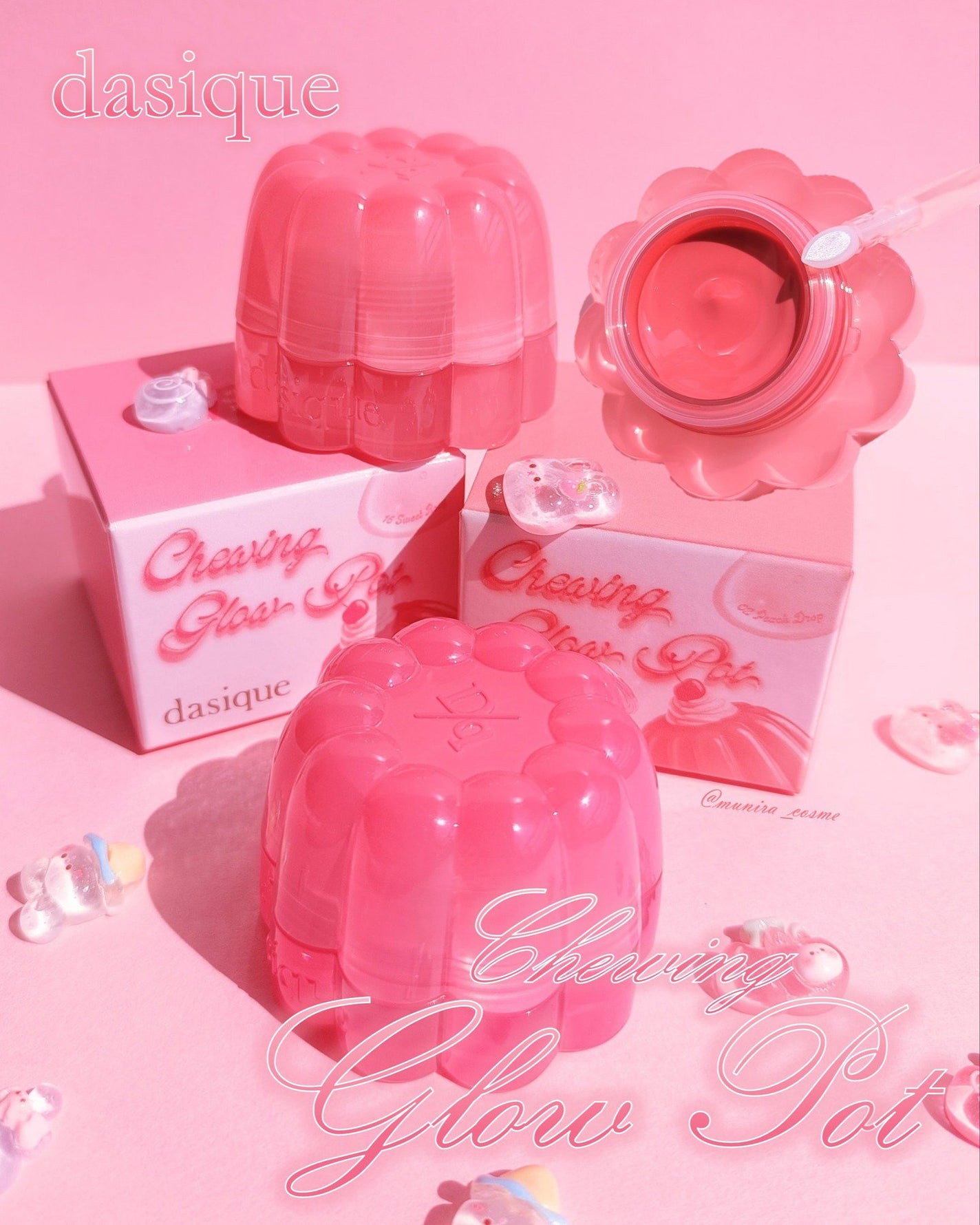 チューインググロウポット/dasique/口紅を使ったクチコミ(1枚目)