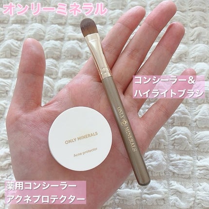 薬用コンシーラー アクネプロテクター/ONLY MINERALS/パウダーコンシーラーを使ったクチコミ(2枚目)