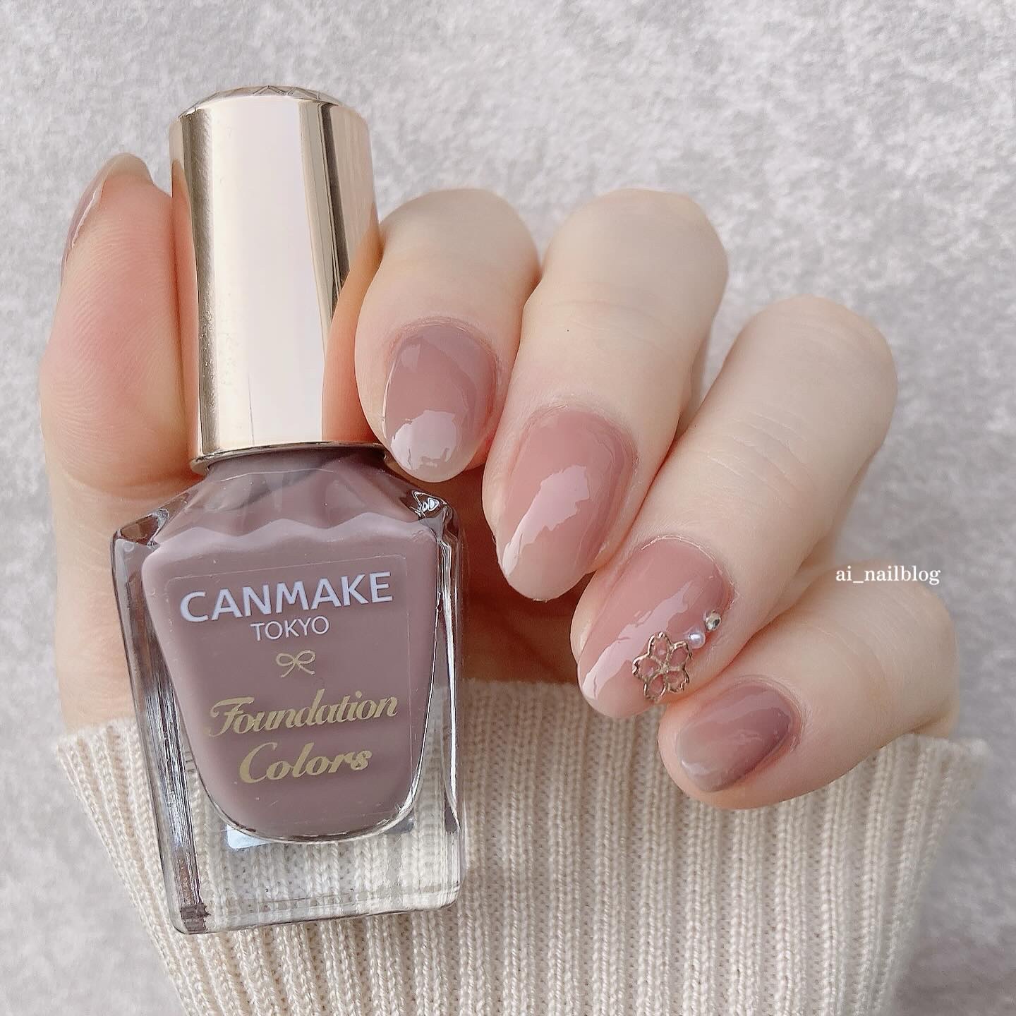 ファンデーションカラーズ/キャンメイク/マニキュアを使ったクチコミ（1枚目）