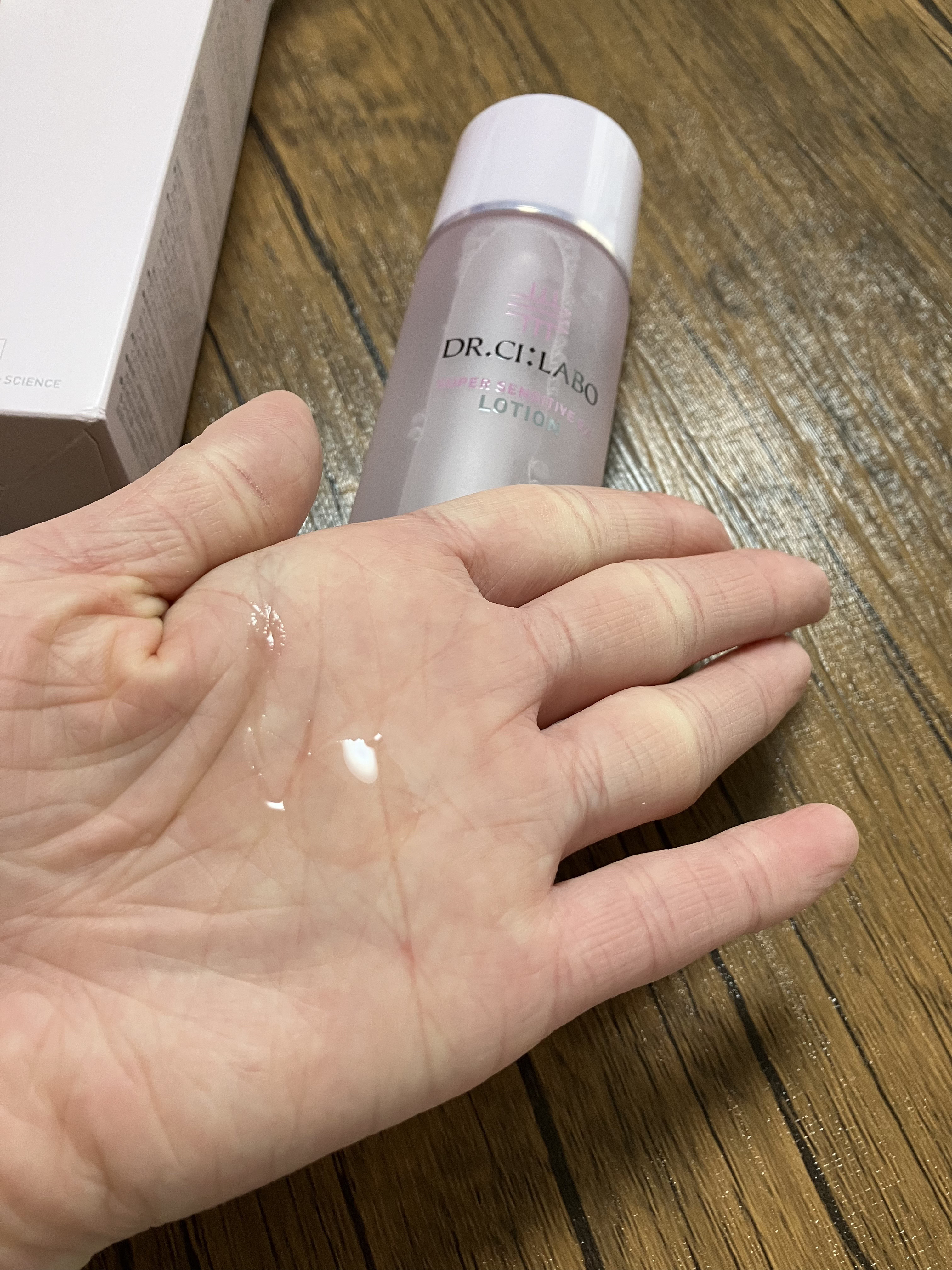 薬用ローション センシティブEX/ドクターシーラボⓇ/化粧水を使ったクチコミ（2枚目）