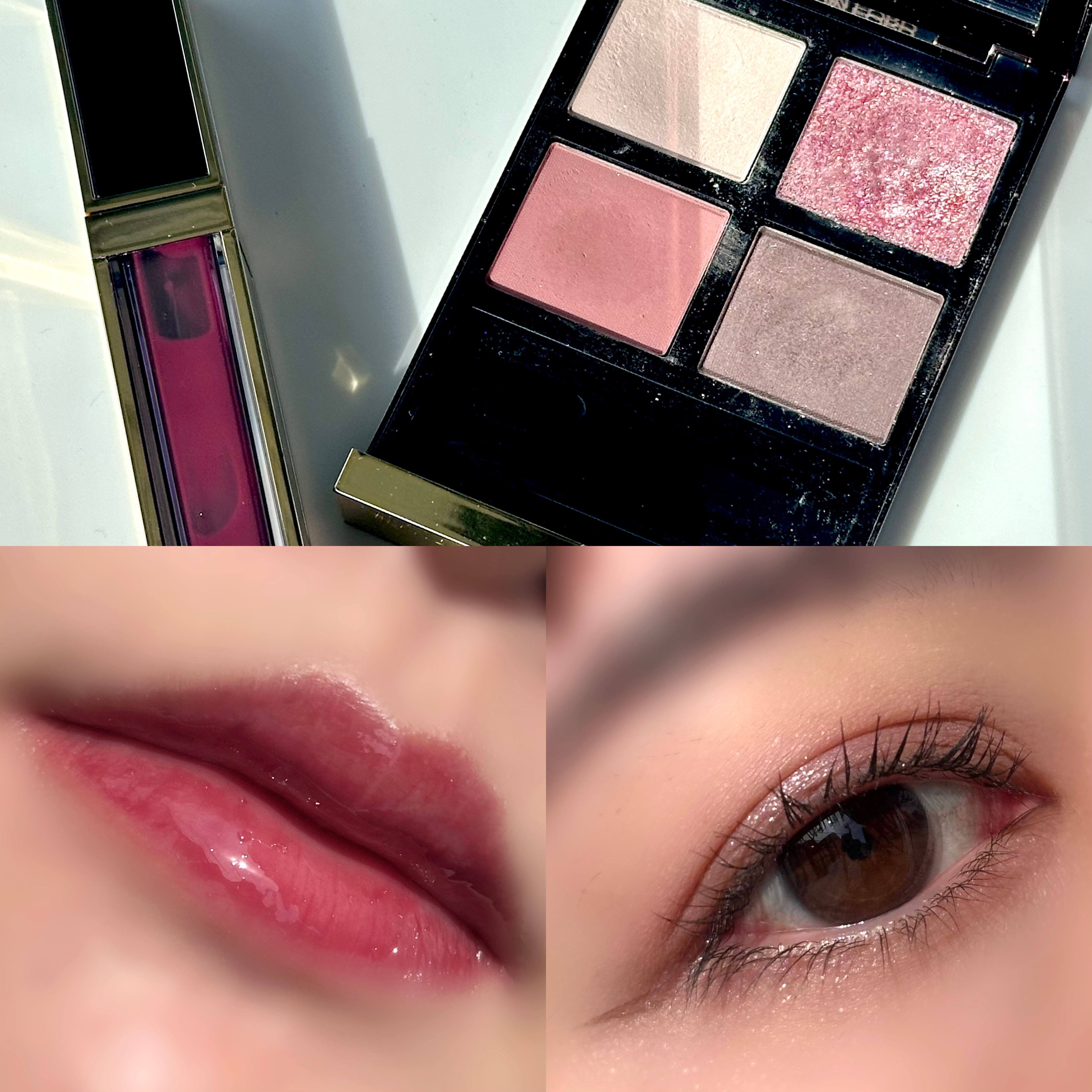 アイ カラー クォード 30R インソレント ローズ/TOM FORD BEAUTY/アイシャドウパレットを使ったクチコミ（1枚目）