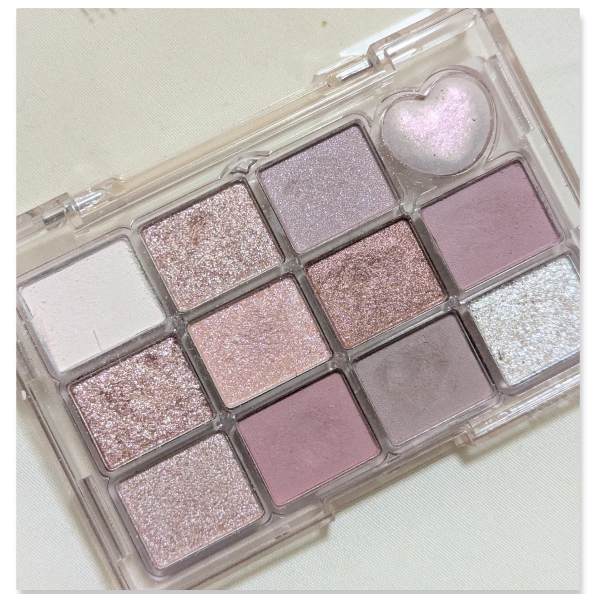 シャイニング12色ミニアイシャドウパレット/jill leen./アイシャドウパレットを使ったクチコミ（3枚目）