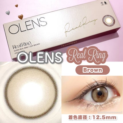 Real Ring 1day/OLENS/ワンデー(1DAY)カラコンを使ったクチコミ(7枚目)