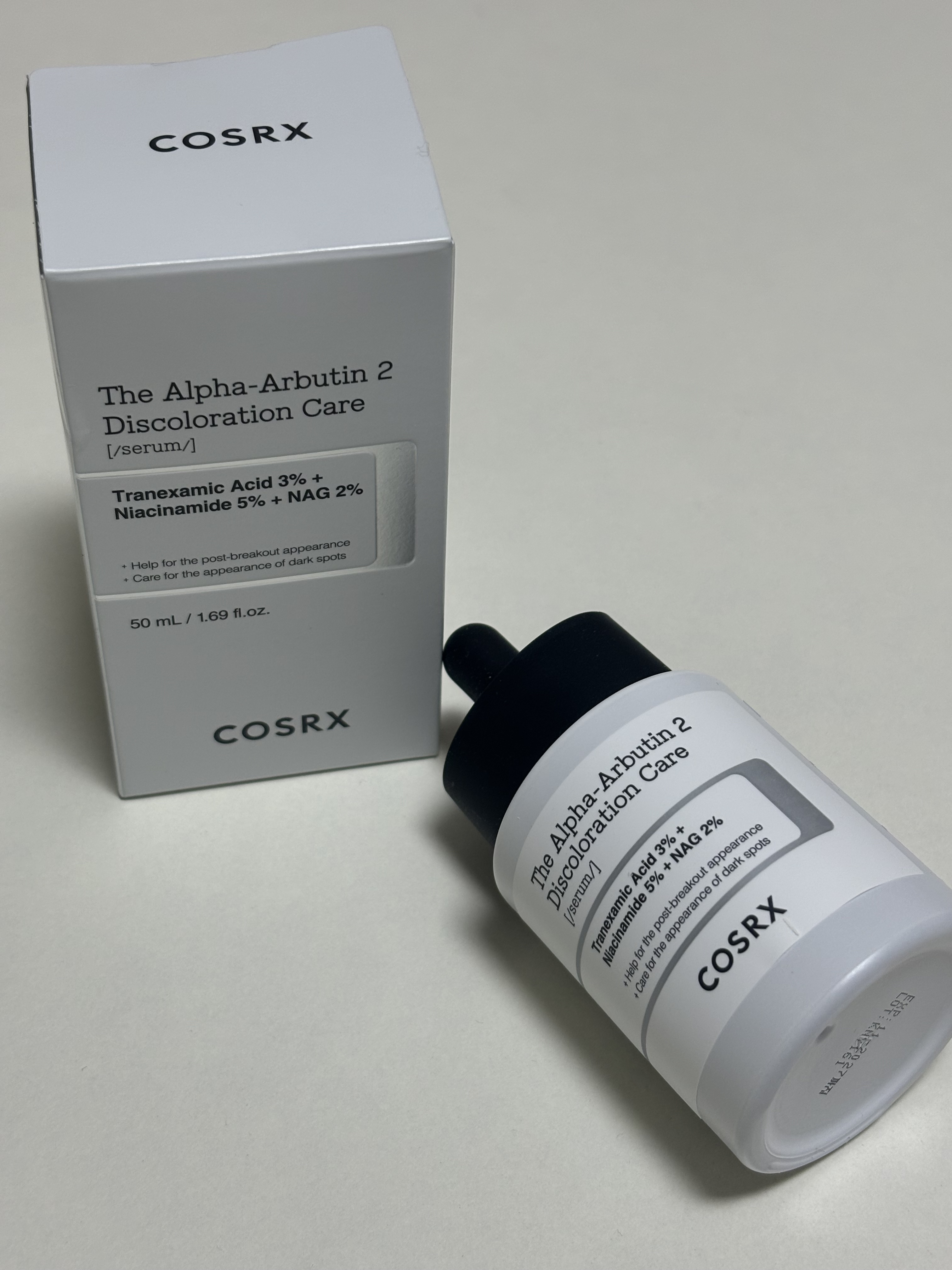 RXザ・アルファアルブチン2 ニキビ跡ケアセラム/COSRX/美容液を使ったクチコミ（1枚目）