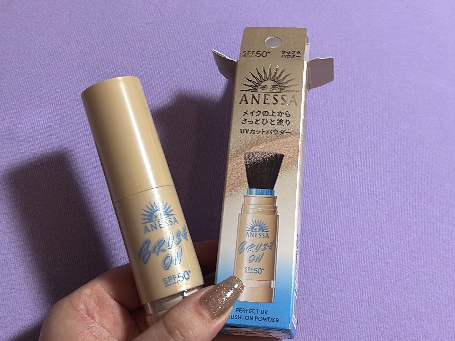 アネッサ パーフェクト UV ブラッシュオンパウダー/アネッサ/日焼け止めパウダーを使ったクチコミ（1枚目）