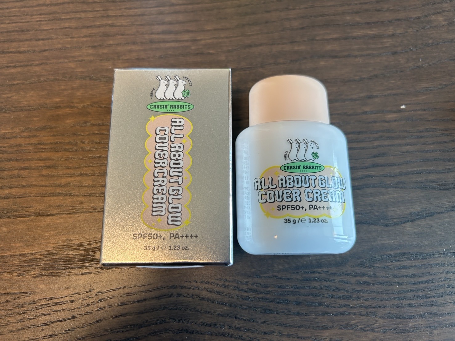 オールアバウトグロウカバークリーム/CHASIN'RABBITS/日焼け止めクリームを使ったクチコミ（1枚目）