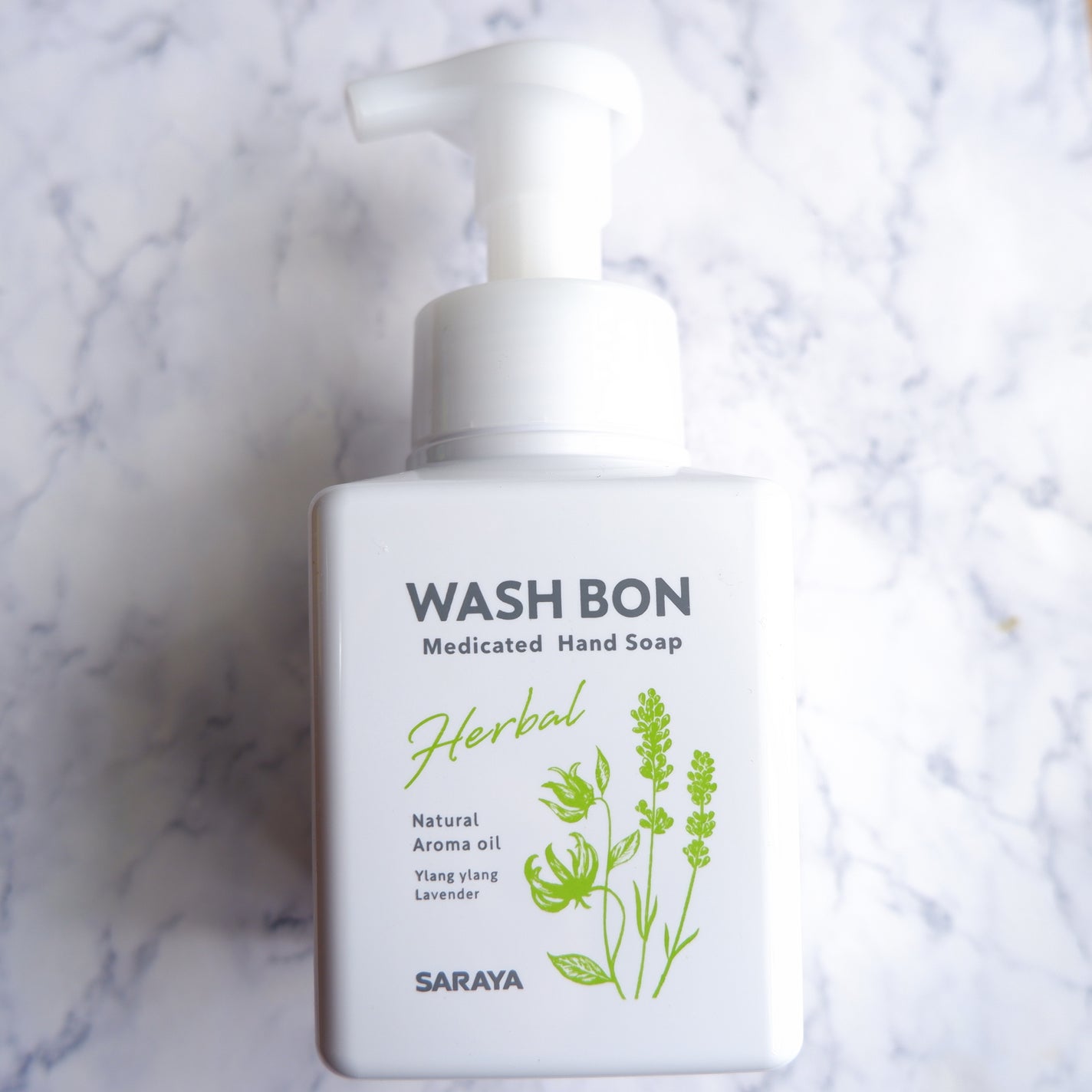 ウォシュボン ハーバル薬用ハンドソープ/サラヤ/ハンドソープを使ったクチコミ(1枚目)