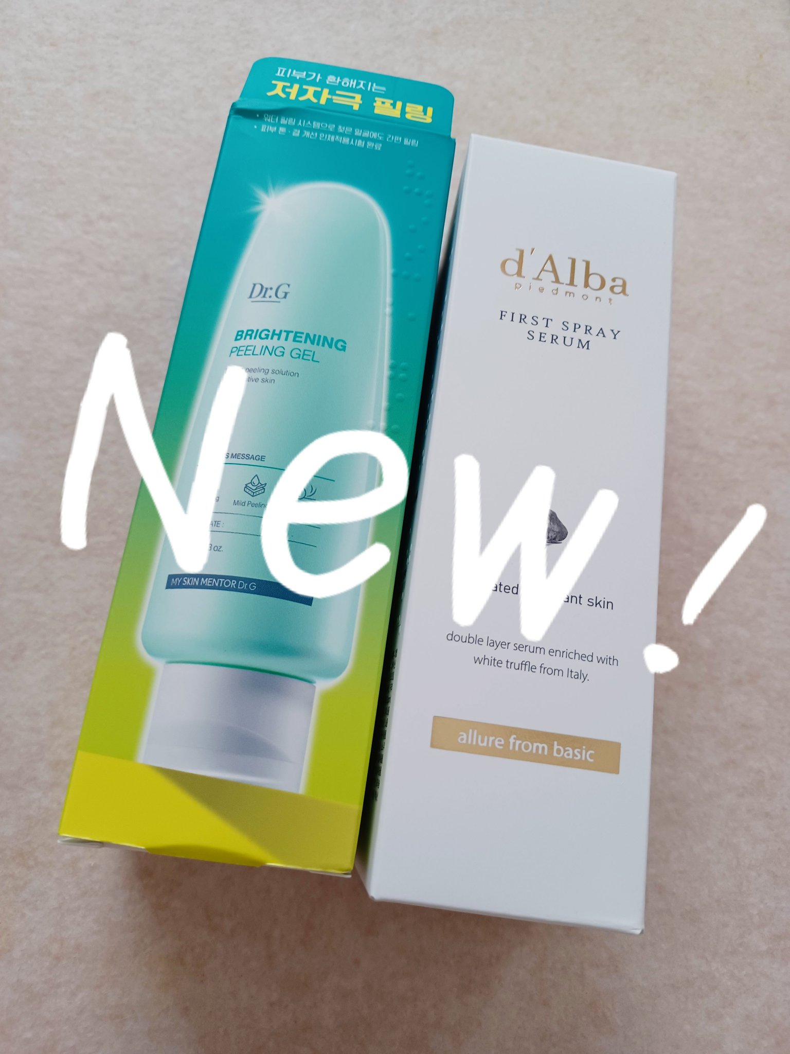 ブライトニングピーリングジェル/Dr.G/ピーリングを使ったクチコミ（1枚目）